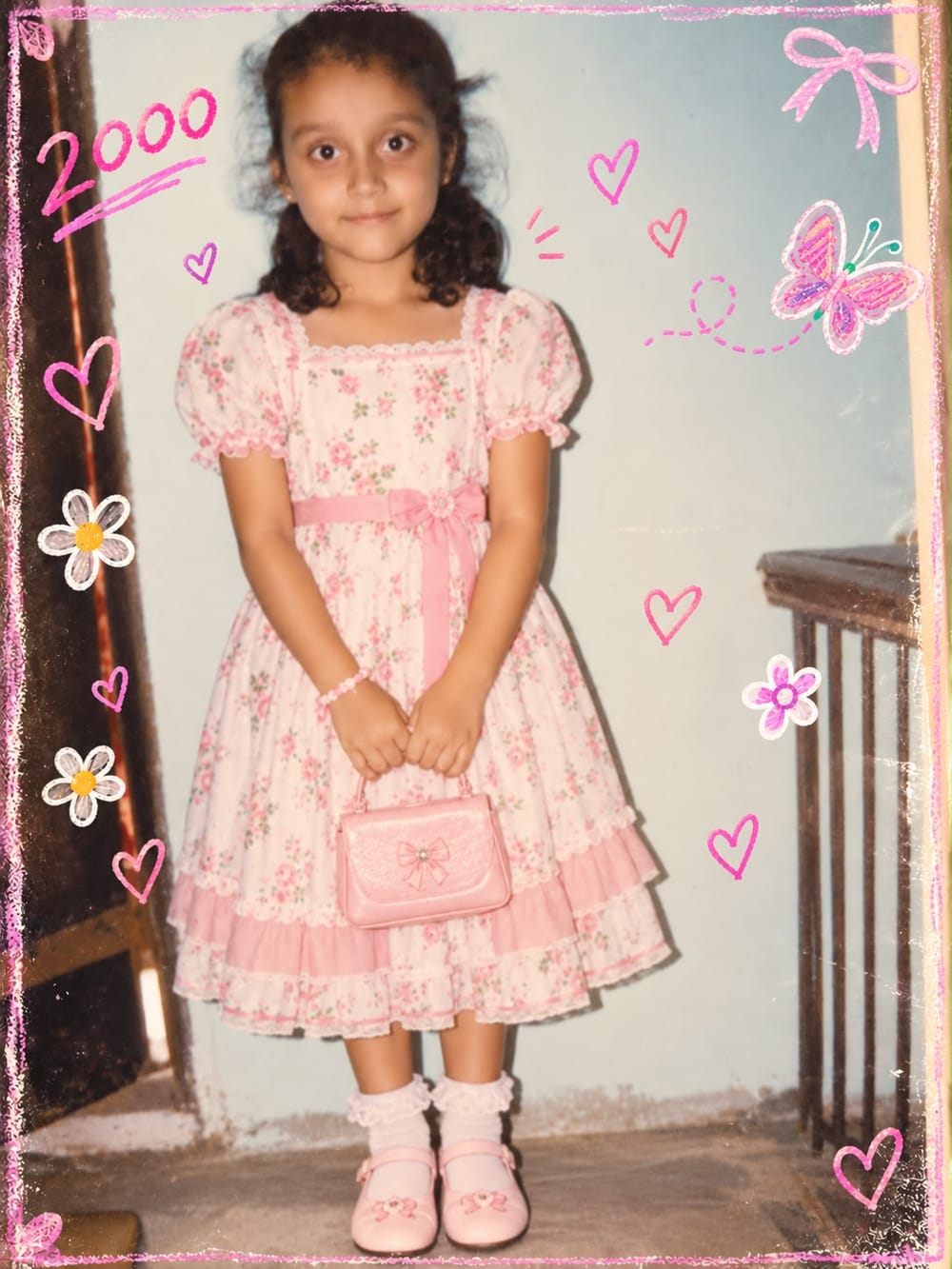 Preksha as a child